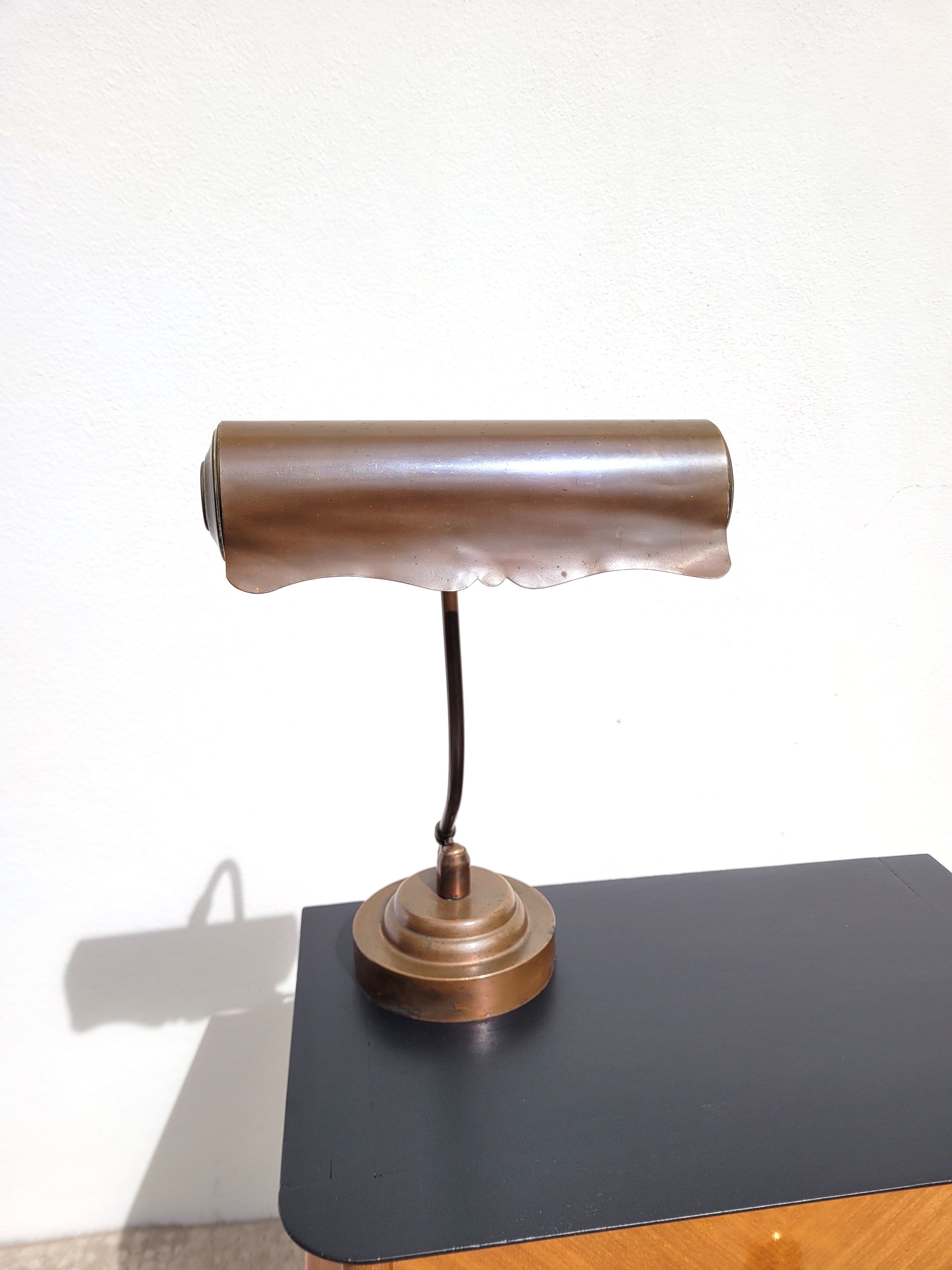 Banker desk piano lamp