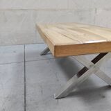 Table basse en manguier, 90's