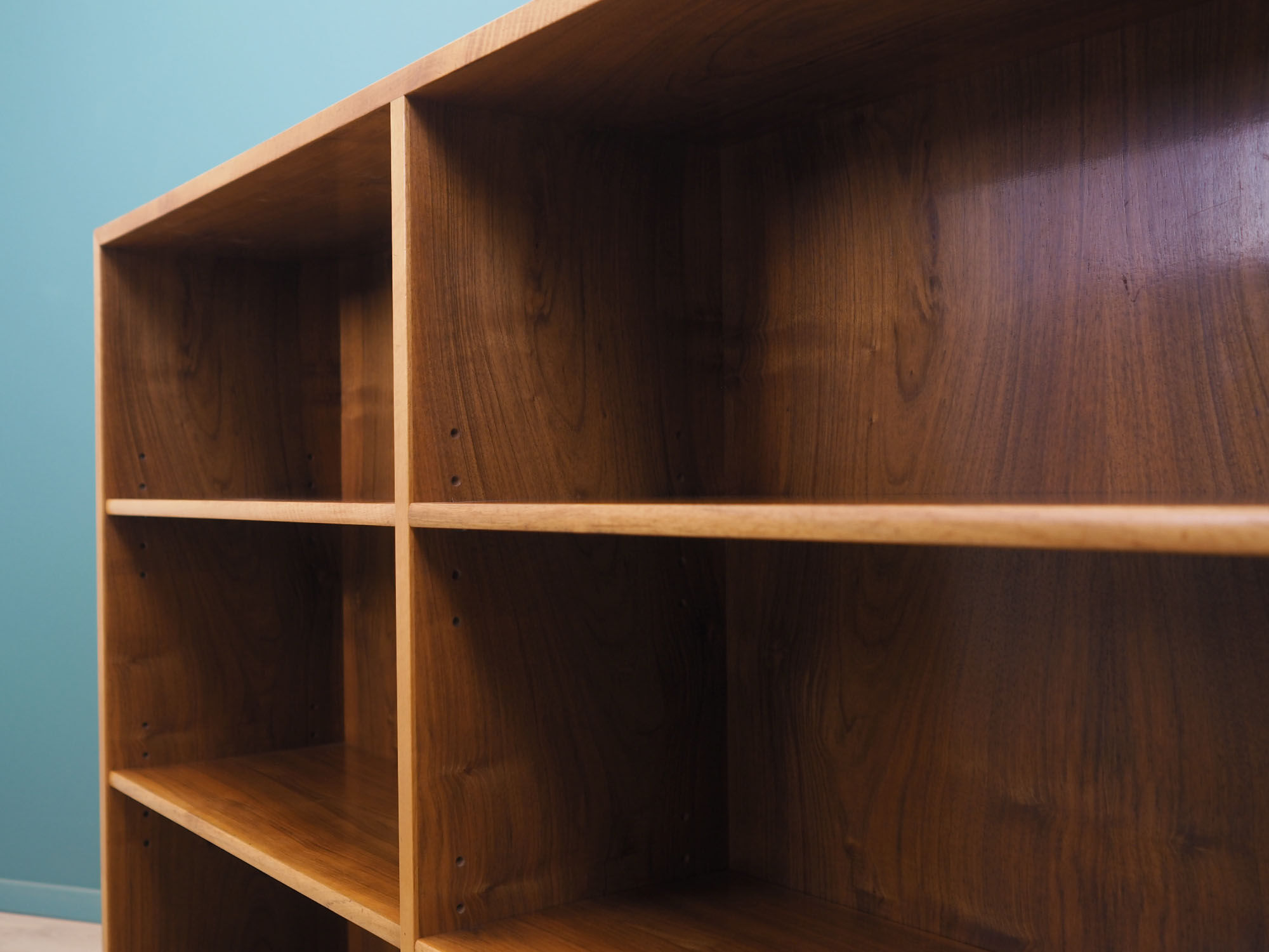 Acacia bookcase, Danish design, 60s, production: Denmark