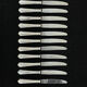Ercuis cutlery set 131 pieces in metal Louis XV style, rocaille