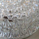 Wall lamp round ceiling lamp in minimalist glass 1970 1980 seventies eighties antique luminaire