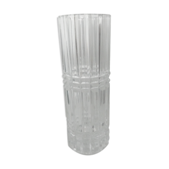 Vase rouleau en cristal