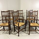 Farmhouse dining arm chairs 1900’s
