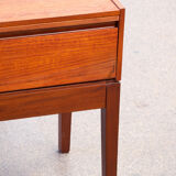 Scandinavian entrance bench, vintage 1960