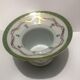 Haviland Old Paris Porcelain Candle Holder Green
