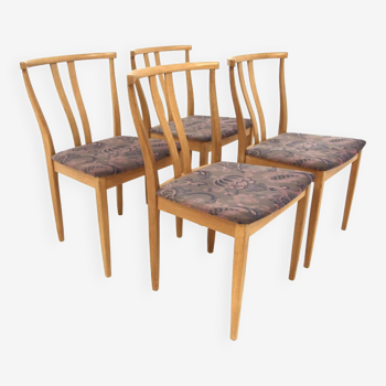 Set de 4 chaises de table en chêne, Karl-Erik Kullén, Bodafors ,Suède, 1960