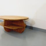 Vintage Vintage Modernist Solid Pine Coffee Table from the 70s 80s