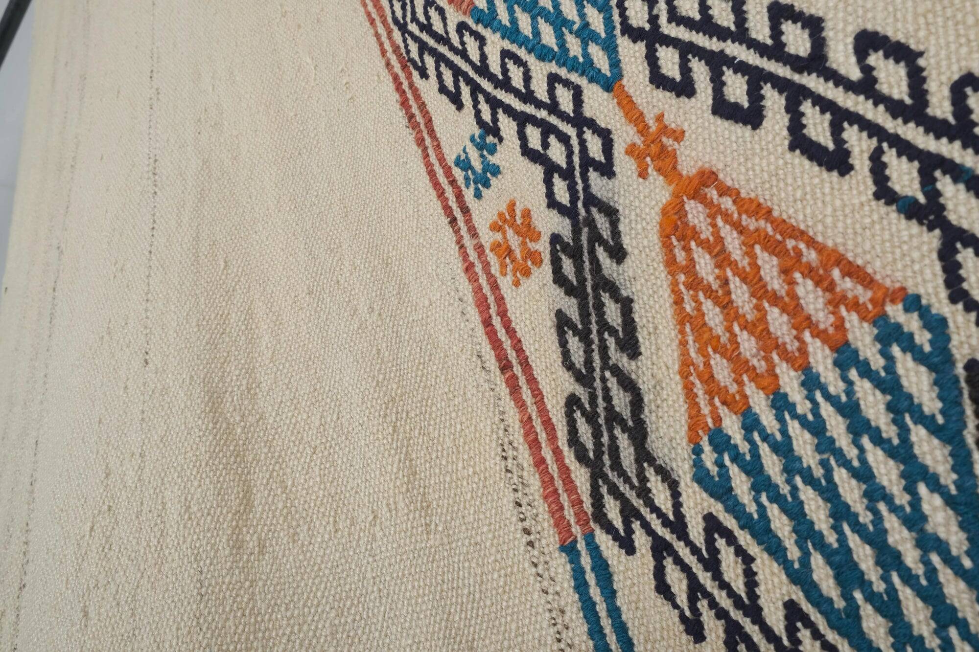 Vintage Turkish hallway rug 75x504 cm