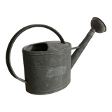 Zinc watering can with apple