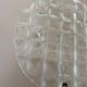Vintage Mid Century Modern Muurla Glass 6 Place Round Candle Holder, M