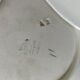 4 barbotine plates with pansies H. Boulenger Choisy-le-Roi