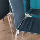 Set of 4 Net Dining Chairs by Daniele Molteni for Bontempi, 1990's