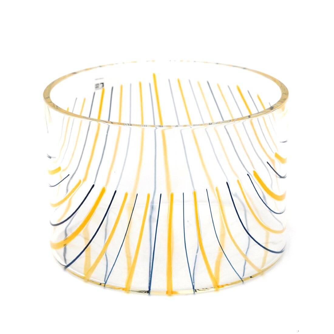 Striped vase by Rosanna Toso for Fratelli Toso, 1970s