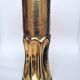 Bronze Vase - Hairy Crafts of World War 1 - Shell Casing Decorated Pink