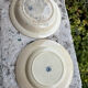 2 ceramic plates from the 19th century