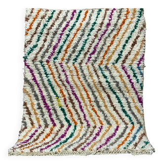 Natural wool rug 2.5 x 1.5 m