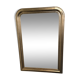 Old Louis Philippe style gilded mirror with mercury mirror