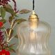 Vintage glass suspension globe (GT10)