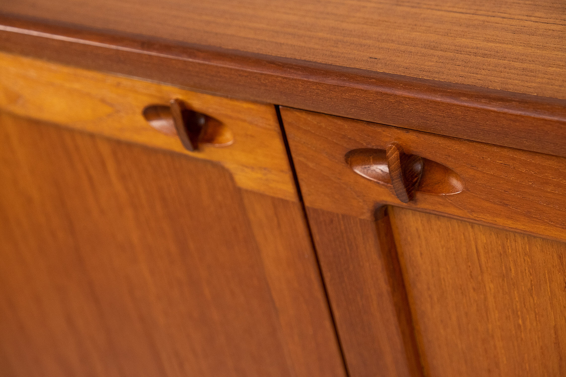 Danish teak cabinet by H W Klein for Bramin 1960s