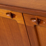 Danish teak cabinet by H W Klein for Bramin 1960s