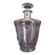 Fine crystal spirits decanter engraved with fern motifs