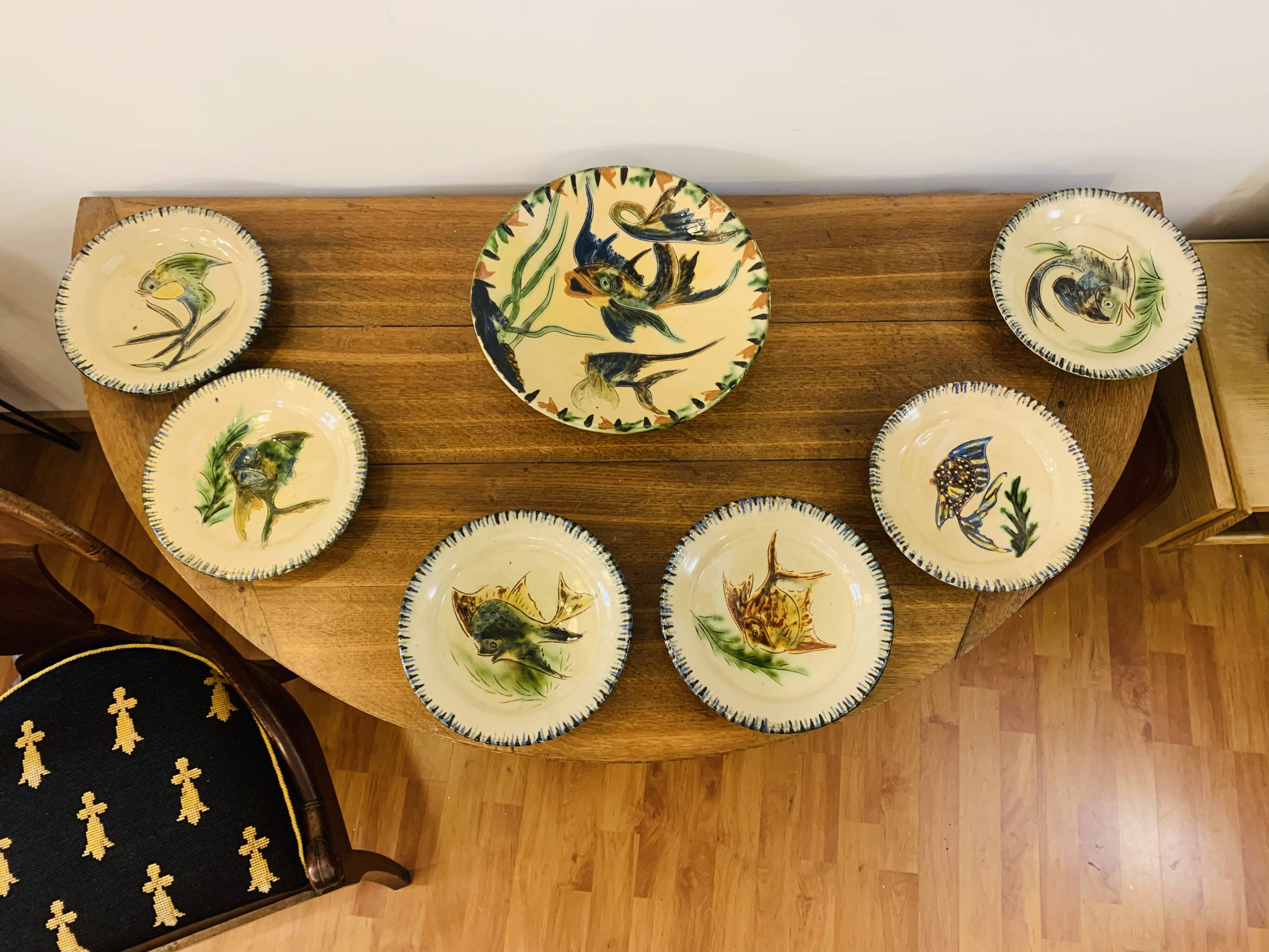 Diaz Costa 1950 plate service