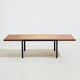 Inlaid rosewood coffee table