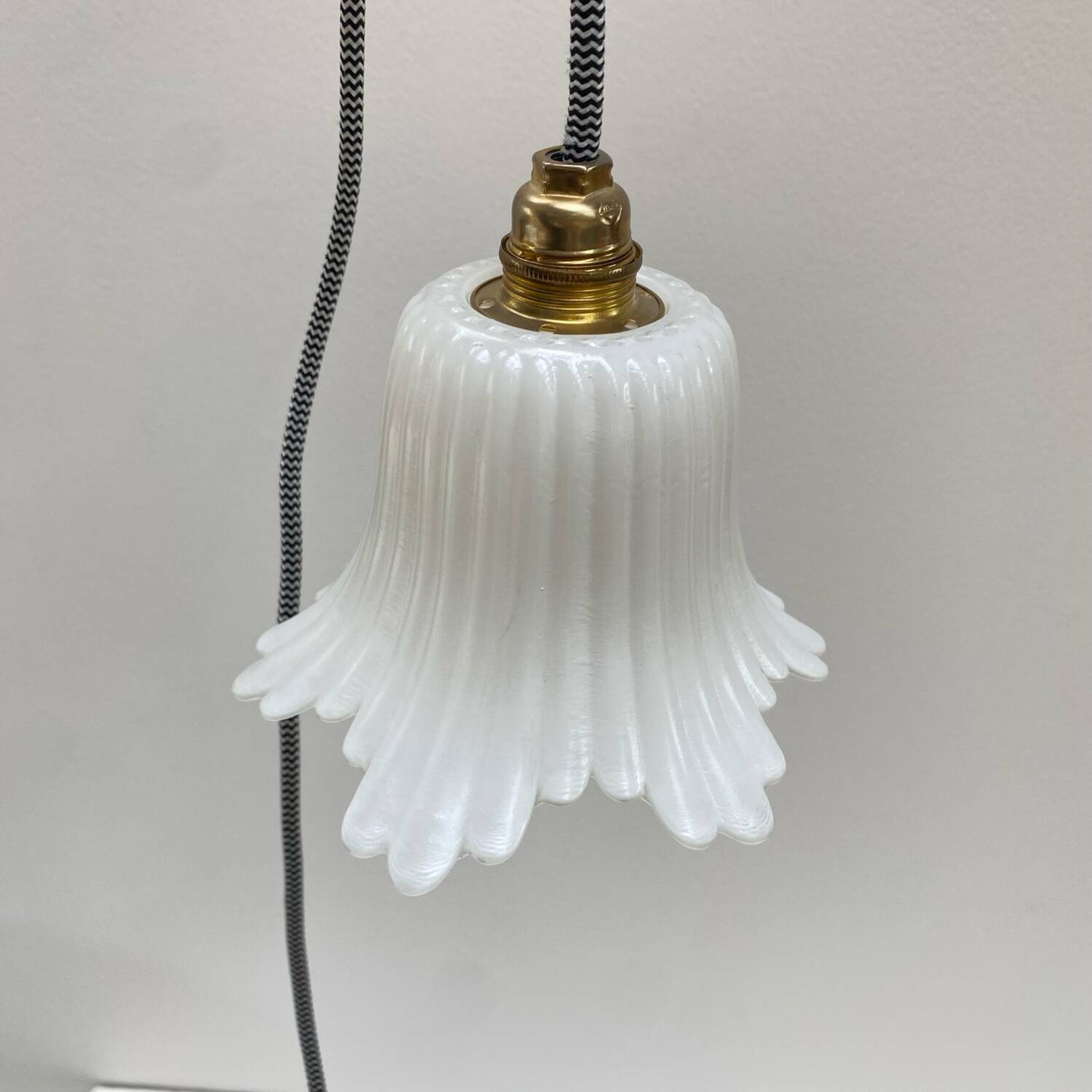 Paire de lampes baladeuses tulipe vintage