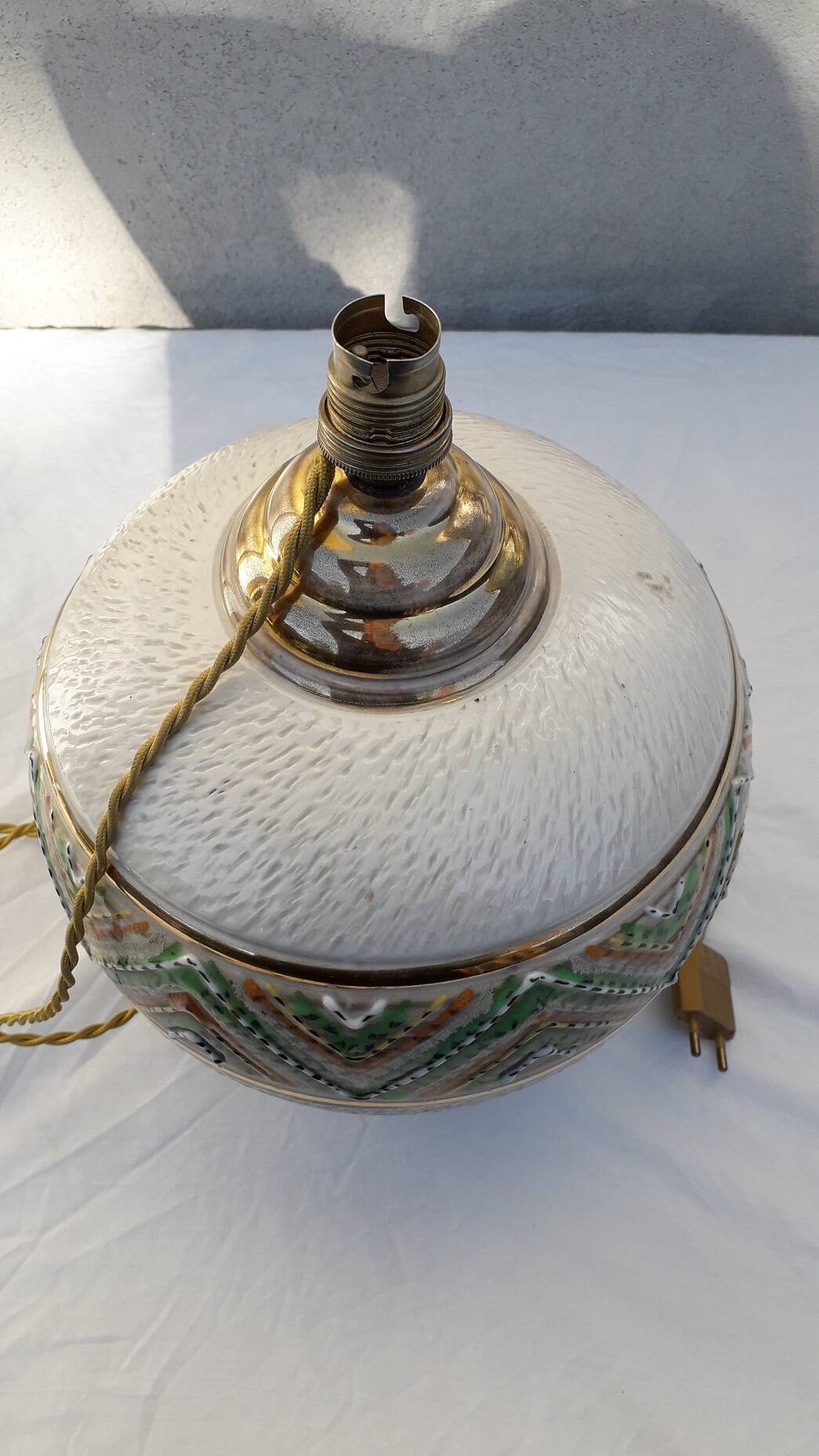 Brisdoux stoneware lamp base