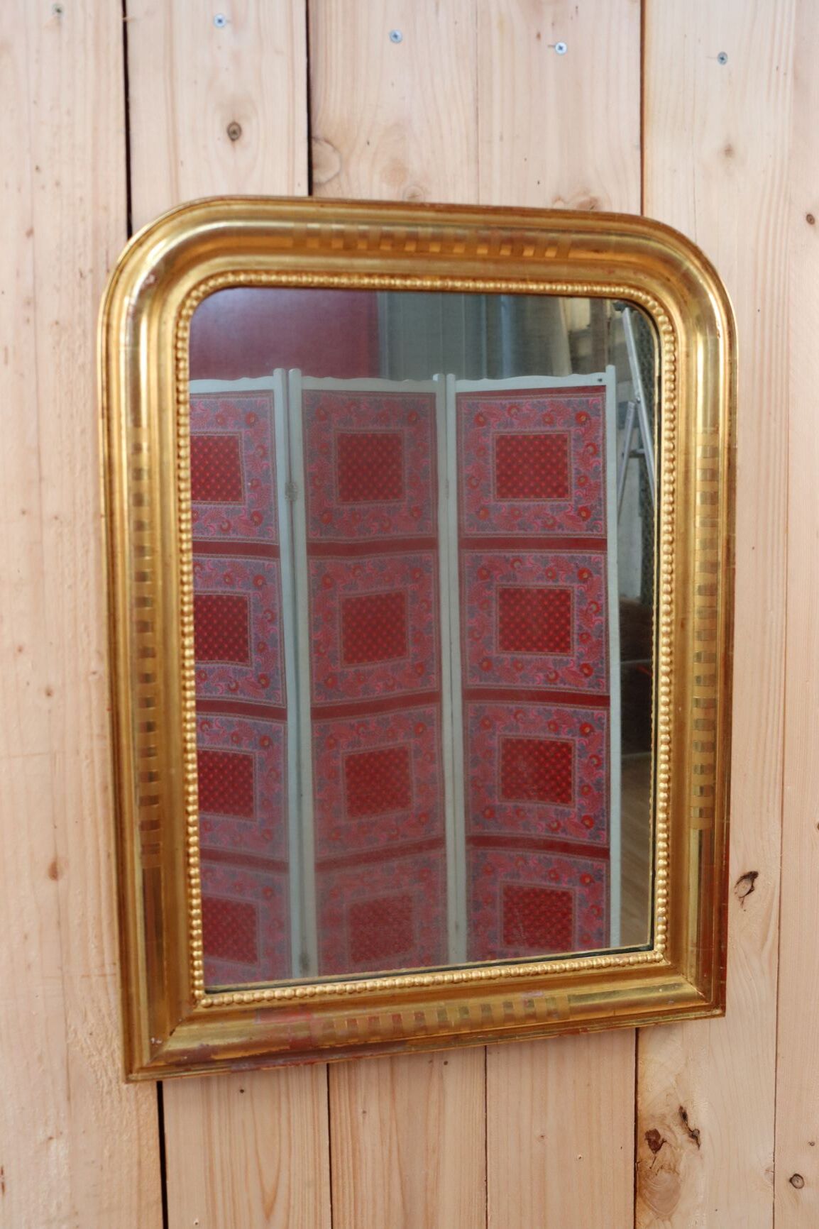 Mirror Louis Philippe Doré 55x73cm