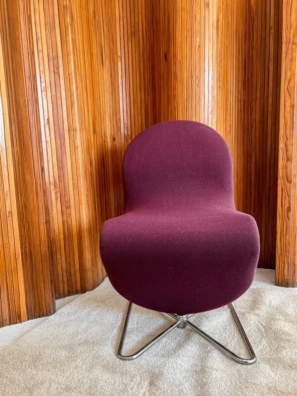 Chaise « System 1-2-3 » par Verner Panton – Édition Fritz Hansen (1973)