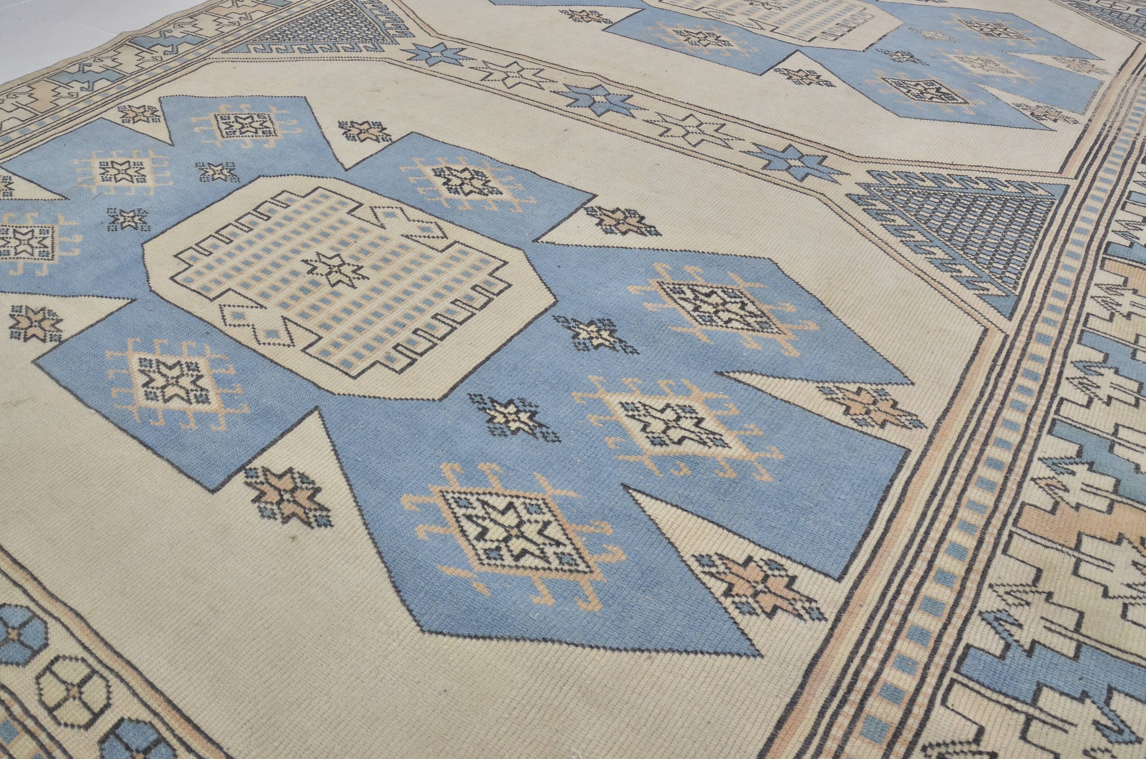 Floral Oushak Vintage Floor Carpet sku2291