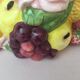 3-burner slurry candle signed Francesco Guarino, fruit motifs