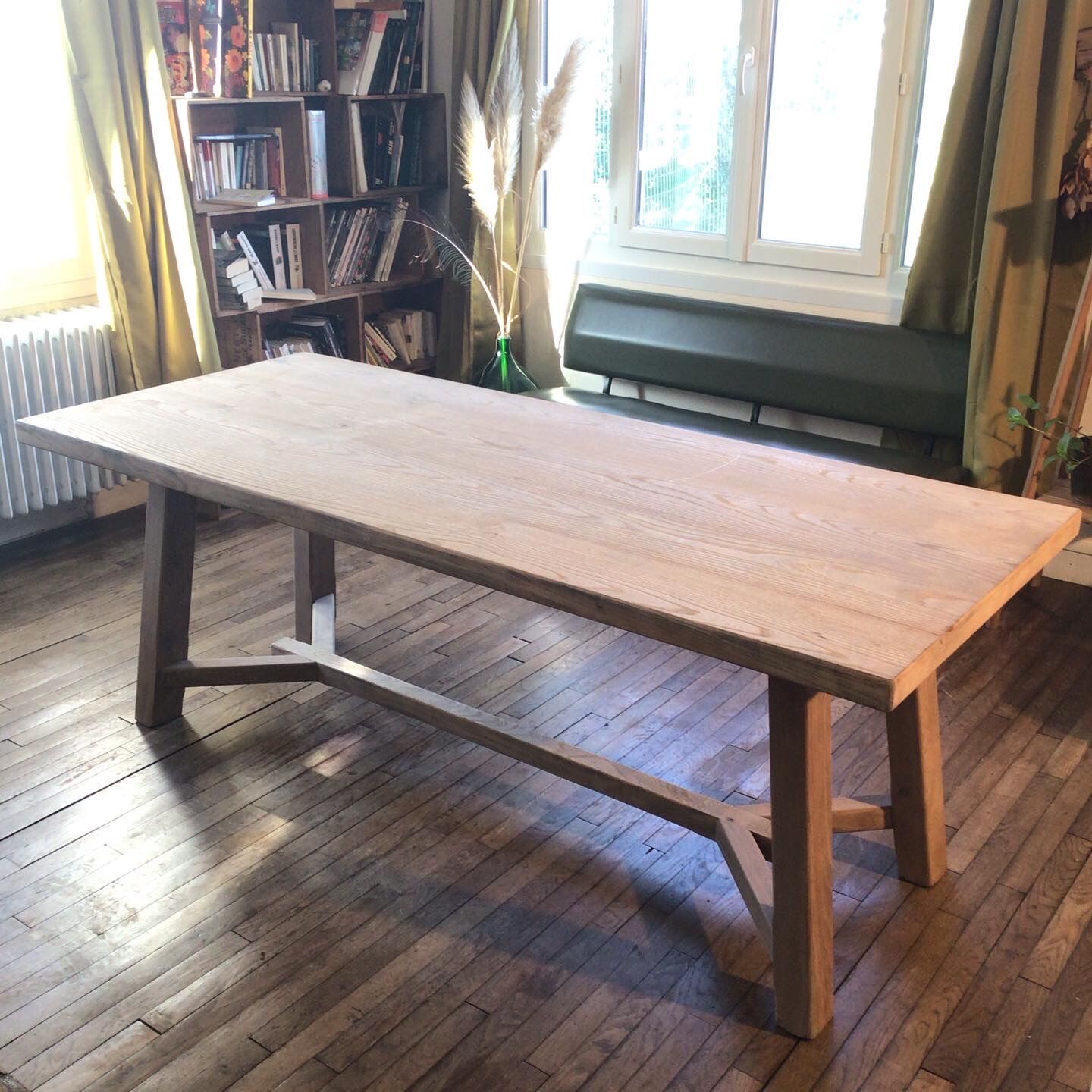 Farmhouse table 85x200
