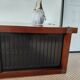 Buffet, wooden TV unit Roche Bobois, Japandi style.