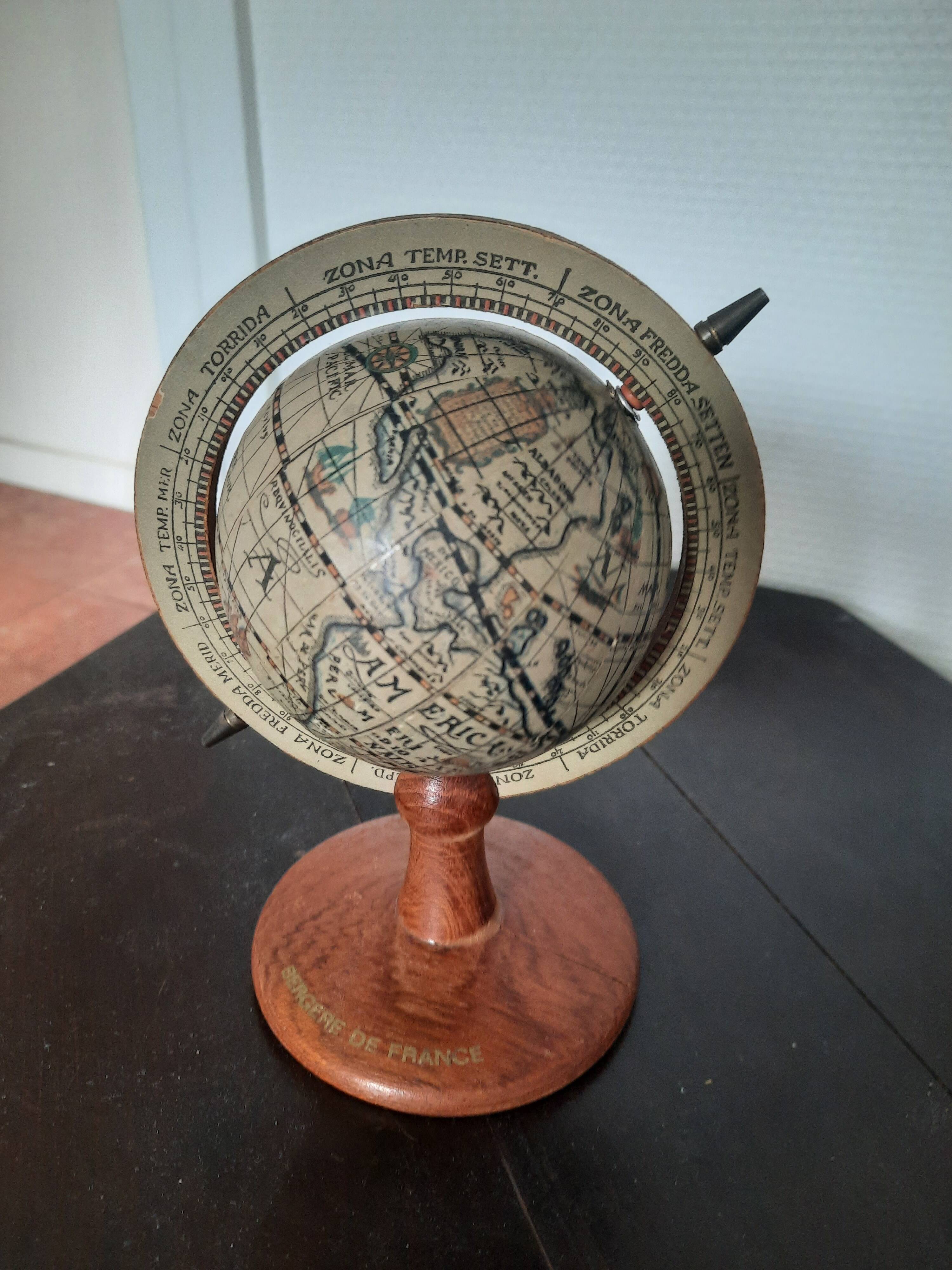 Vintage globe