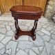 Table à Ouvrage d'époque Restauration En Acajou