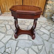Restoration Period Work Table in Mahogany