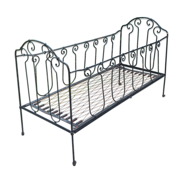 Ancien Lit De Bebe En Fer Forge Du Xixeme Siecle Selency Ancien Lit De Bebe En Fer Forge Du Xixeme Siecle Selency