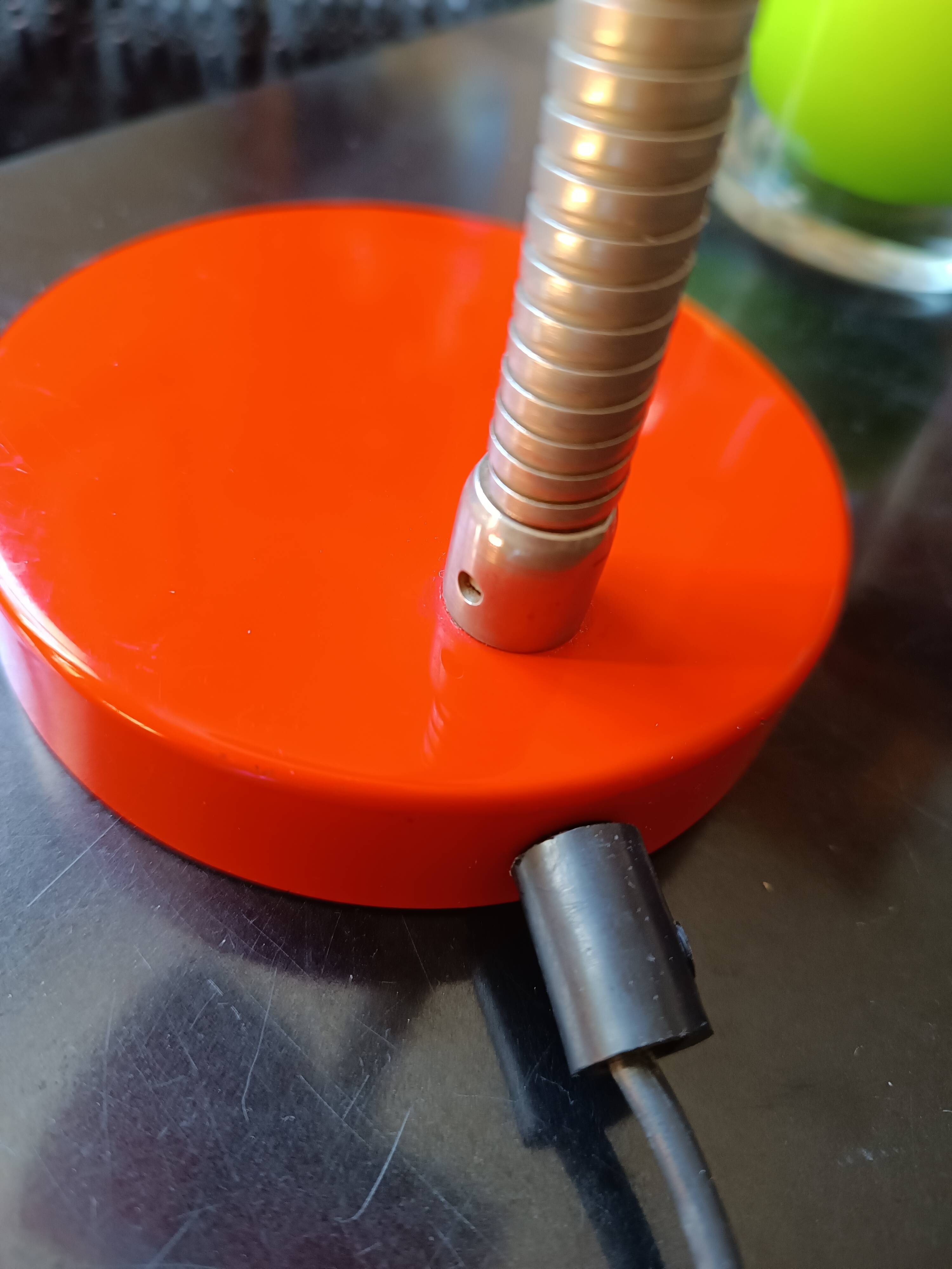 Vintage 70s cocotte lamp