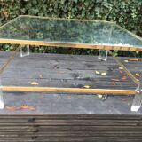 1970 lucite coffee table