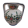 Vase en faïence décor floral