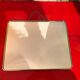 Barber mirror 30 x 24 chrome with vintage chain 1960 60