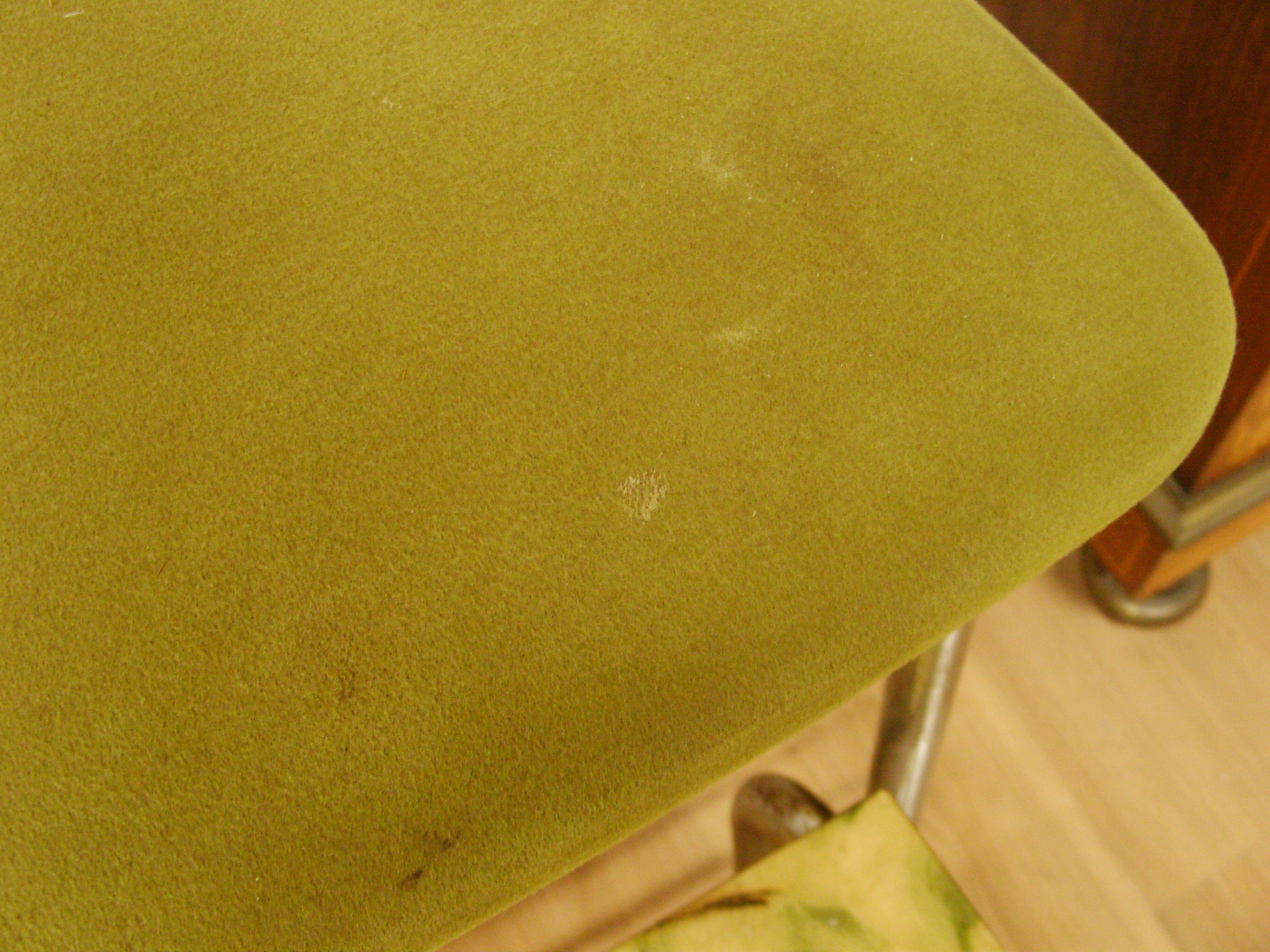 Stepladder stool in green vintage formica