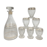 Decanter and digestive glasses
