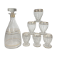 Decanter and digestive glasses