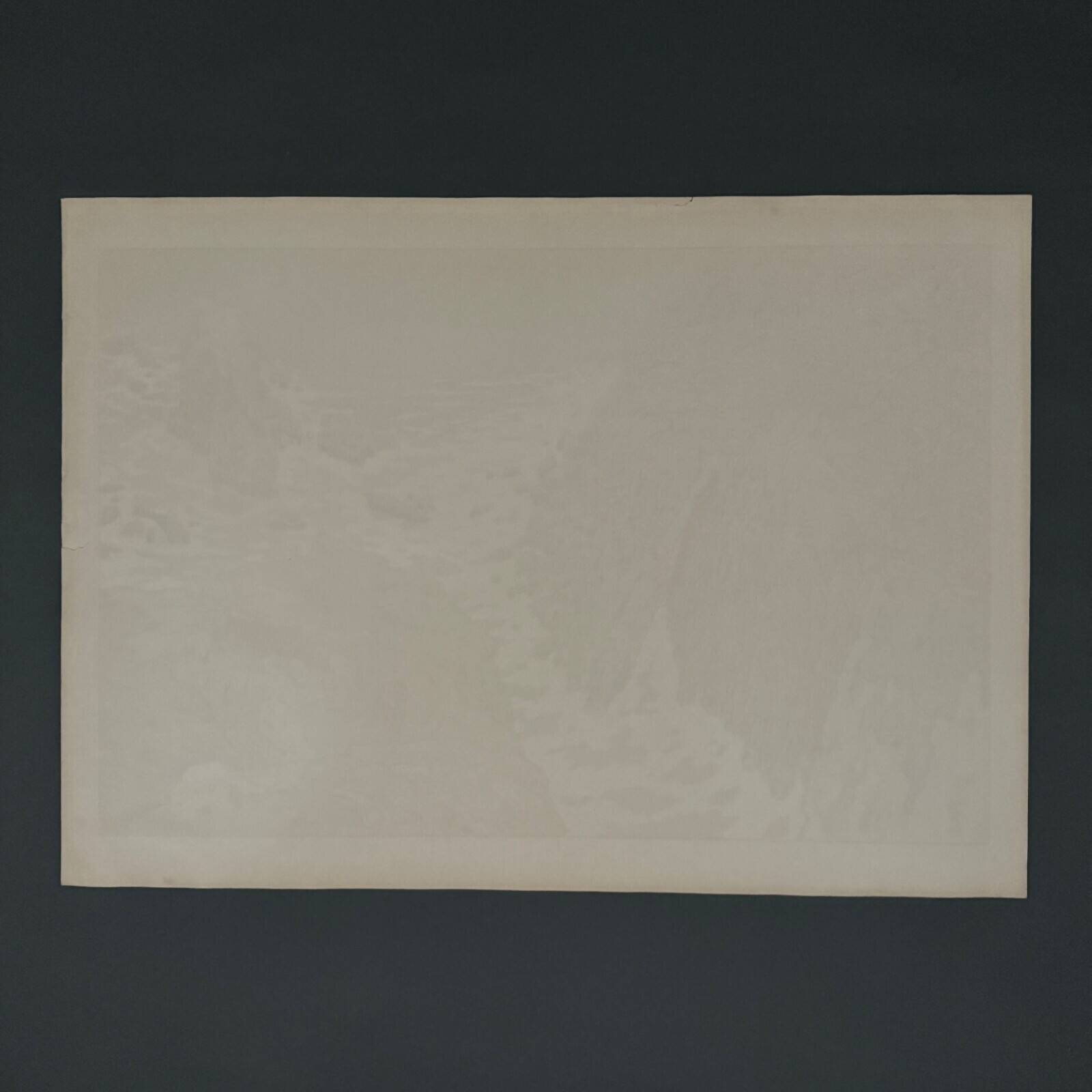 Lithograph by Henri Rivière Aspects of Nature - The Cliff
