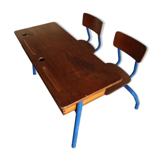 Bureau d’écolier années 50