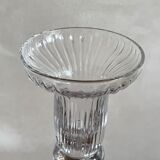 Bougeoir en verre soufflé