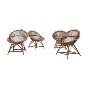 Chaise en forme de coquille
